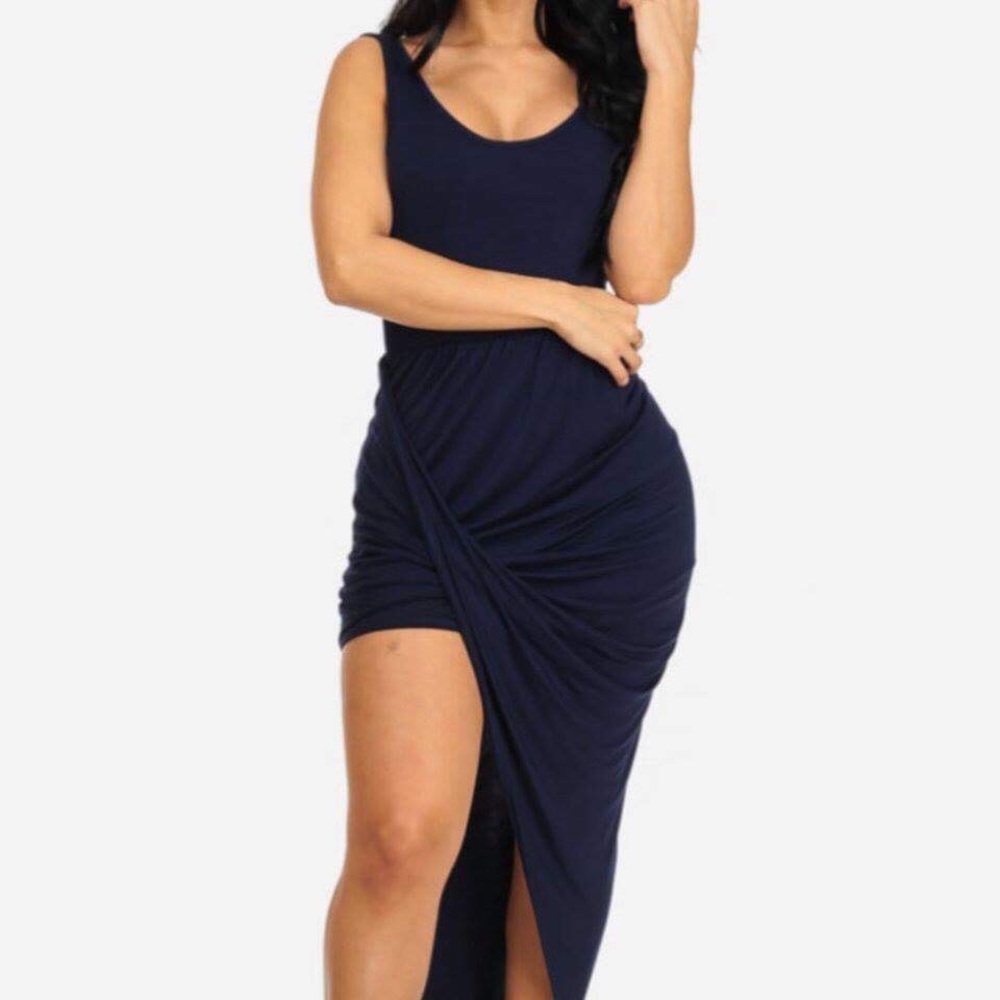 Navy Maxi Dress